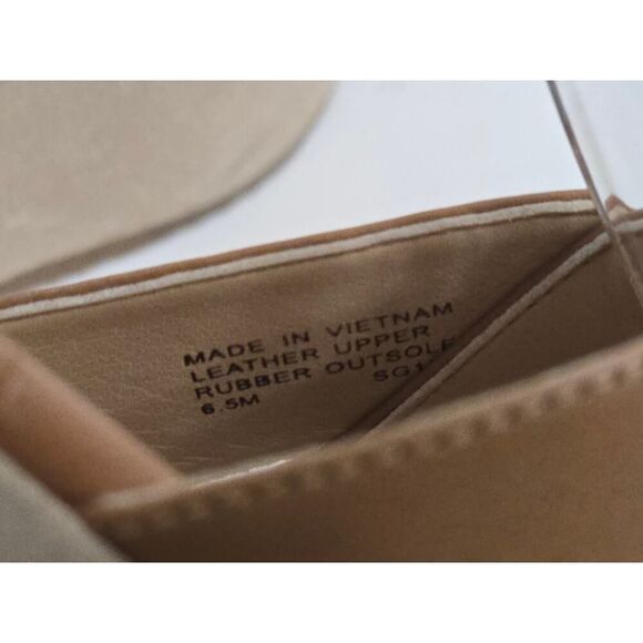 MICHAEL Michael Kors Women's Desiree Wedge Sandals Brown Leather Upper Size 6.5 - Picture 8 of 9